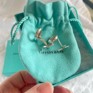 Authentic Tiffany & Co. Sterling Silver Paloma Picasso Graffiti XO Cuff Links